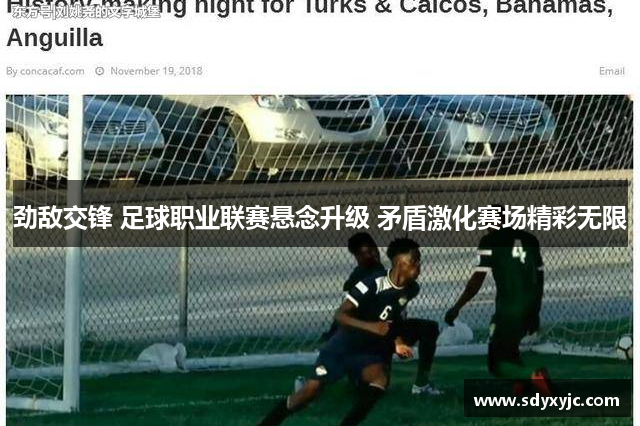 劲敌交锋 足球职业联赛悬念升级 矛盾激化赛场精彩无限